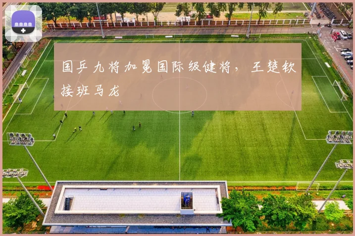 国乒九将加冕国际级健将,王楚钦接班马龙